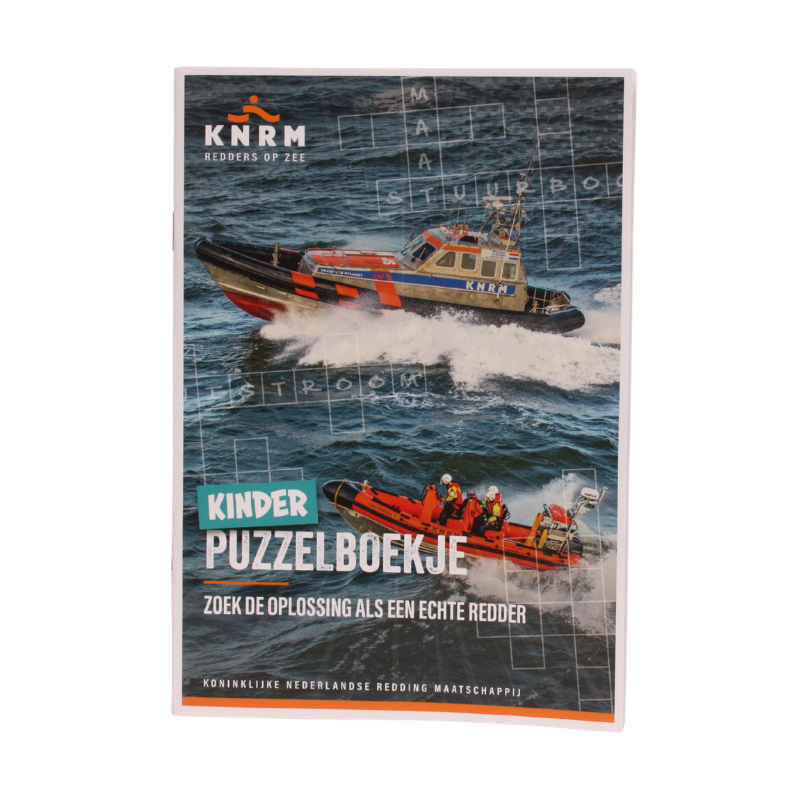 KNRM kinderpuzzelboekje